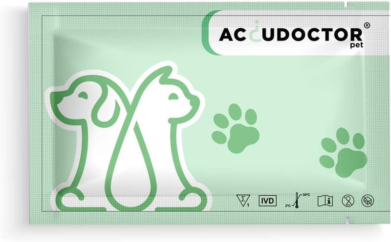 2 x AccuDoctor Test for Cats Giardia Lamblia Ag + FPV Panleukopenia Felina Chair Pet Diarrhoea Medium Fastest Invisible Cat Rapid Test for Giardia Giardia Giardia Worms Worm