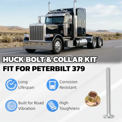 MGP98T-R6-10G MGCS-R6U 3/16" Huck Bolt and Collar Kit 100 Sets 3/16"