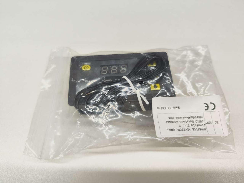 Aideepen W3230 20A DC 12V Digital Thermostat Digital Temperature Controller Regulator Heating Cooling Control Thermometer Instrument W3230 DC 12V