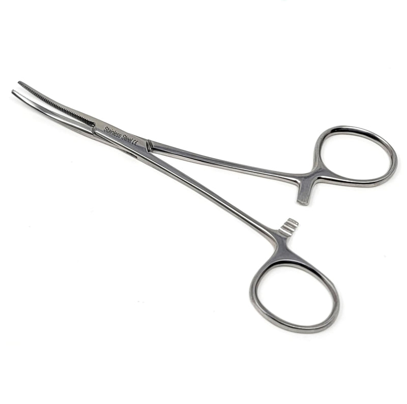 Stainless Steel CRILE Forceps 5.5" Curved Premium Grade AUTOCLAVABLE (HTI BRAND)