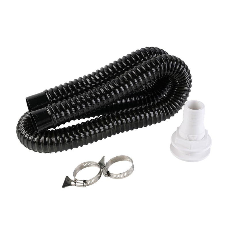 SEAFLO Bilge Pump Installation Kit with Hose, Clamps, and Thru Hull Fitting 1"