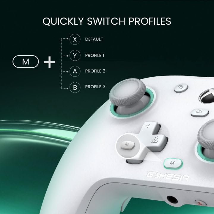 GameSir G7 SE Wired Xbox Controller with Hall Effect Joysticks and Hall Triggers, Works with Xbox One, Xbox Series X|S, Windows 10/11, Officially Licensed for Xbox