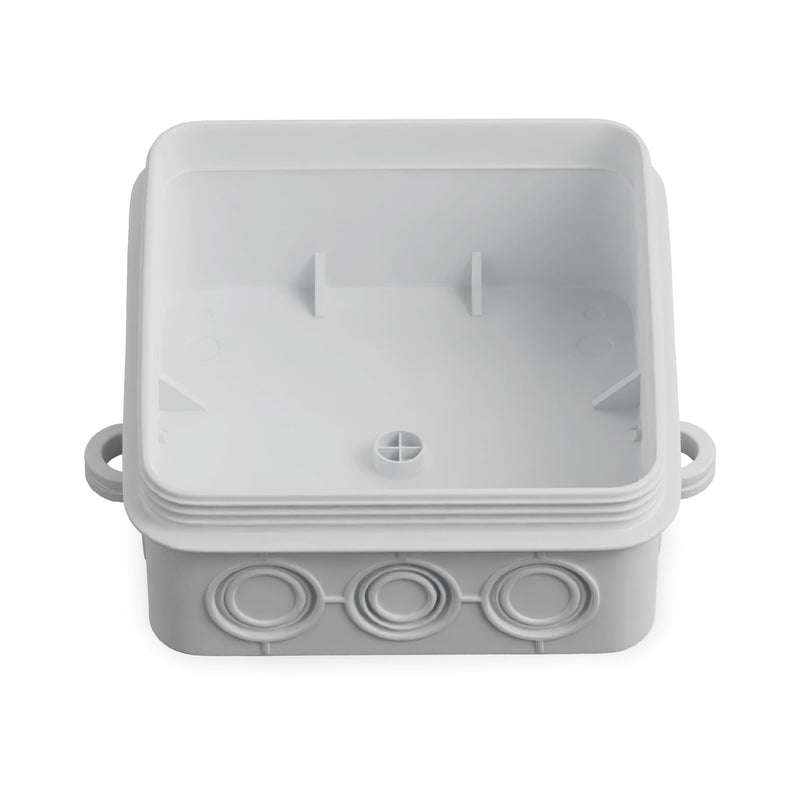 CusoTec Pack of 10 junction boxes, junction boxes, junction boxes for wet rooms, IP54, 85 x 85 x 40 mm