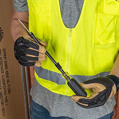Klein Tools Slotted Screw-Holding Screwdriver Set with #2 Phillips Screw Holding Screwdriver, 3-Piece