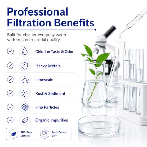 Water Filter Cartridges Replacement for Brita Pitchers & Dispensers 6 Pack