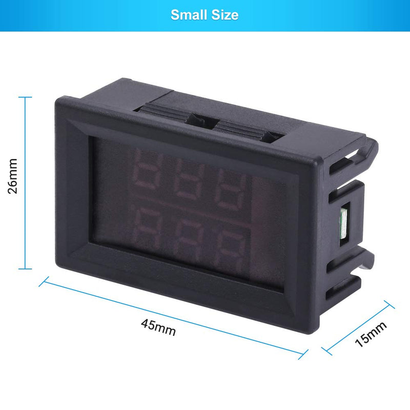 PEMENOL Red + Blue Dual Display Digital Thermometer Digital thermometer with NTC waterproof metal sensor
