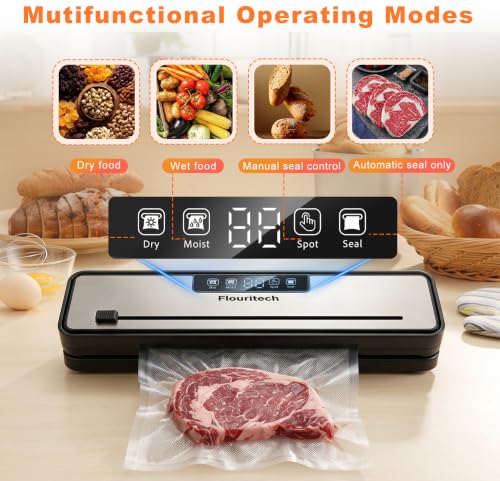 Compact Vacuum Sealer Machine, 75kPa food vacuum sealer machine HF-1011