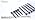 METALLIXITY 500Pcs #8x1-5/8 Deck Screws Kit Wood Screw SS410 Silver #8x1-5/8" 500