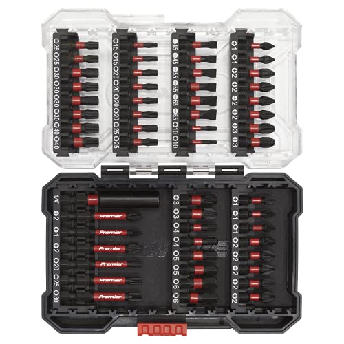 Sealey Permier Power Tool Bit Set Cordless Drill/Screwdriver Std & Long Reach