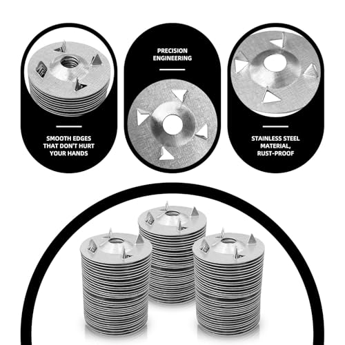 500Pcs Foam Board Fasteners Washers, 1-1/8 Inch Metal Washers 1.125 inches
