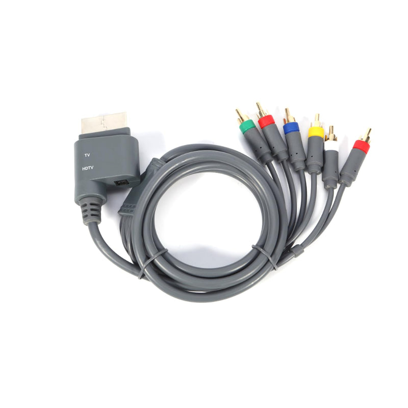 6ft Component HDTV Video & RCA Stereo AV Cable Cord for Microsoft Xbox 360 / Xbox 360 Slim