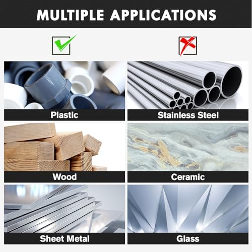 230Pcs(3/64" - 1/2") Titanium Twist Drill Bit Set 3/64" - 1/2" - 230pcs HSS