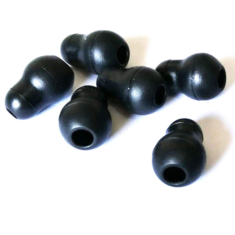 Healifty Pack of 10 Stethoscope Ear Plugs Silicone Stethoscope Replacement Littmann Stethoscope Accessories 3.5 mm Universal for 6 mm Ear Hooks Hospital Clinic Supplies
