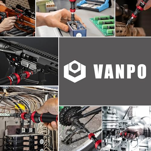 VANPO Torque Screwdriver Set 10-80 In-lb, 99-Piece Torque Driver Kit 10-80 inlb