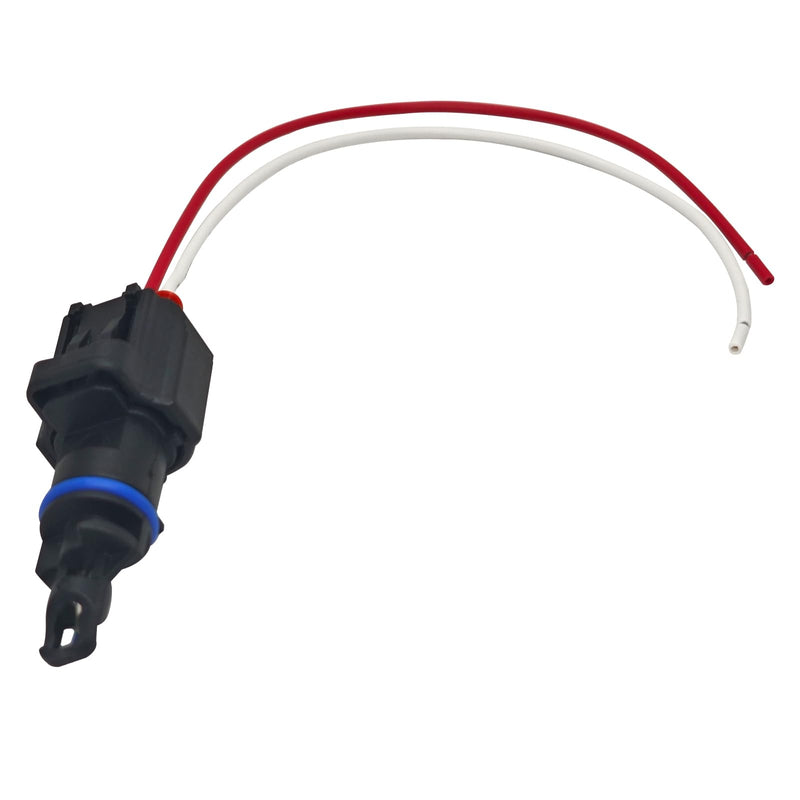 56028364AA Air Charge Temperature Sensor with Connector Pigtail Harness - Compatible with Chrysler Aspen, Sebring, Doge Dakota, Durango, Ram 1500, Jeep Grand