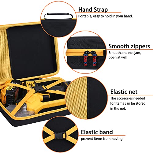 khanka Hard Case for Dewalt 20V MAX Pruning Shears Garden Tool DCPR320B