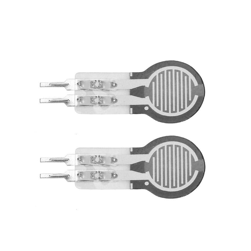 High Accuracy Pressure Sensor 2pcs 20g~2kg High Precision Thin Film Force Sensor Intelligent Pressure Sensor (20g-2Kg) 20g-2Kg
