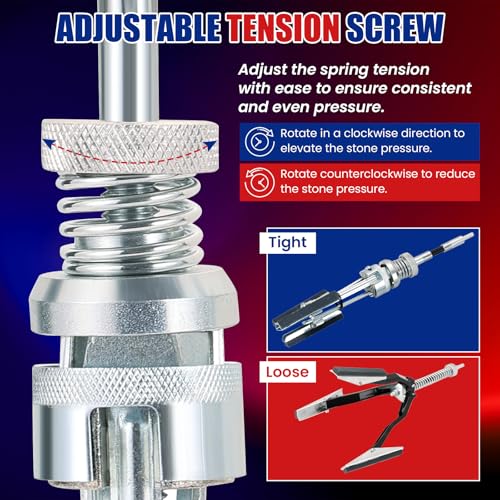 NYXOVA Adjustable Engine Cylinder Hone Tool Set, Fits 3/4"–7" Cylinders