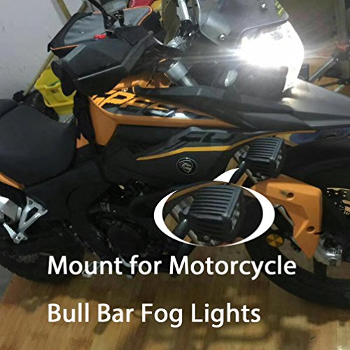 HOUSE TUNING Roll Bar Clamps (2.25" - Pack 4), 2 1/4" Roll Bar Mounts, LED Light Mount Clamp 2.25" Clamp - Pack 4