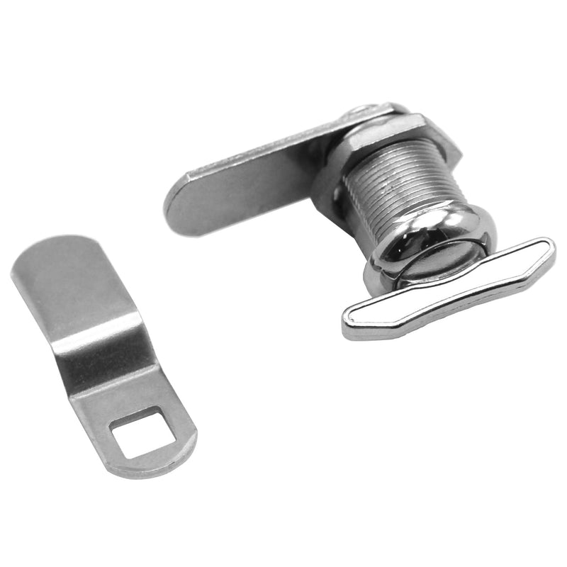 WOOCH 5/8" Thumb Operated Offset Cam Lock, RV Compartment Latch, Non-Locking Thumb Turn, for RV Compartment Camper Storage Door (2 Pack) 2 5/8 Inch