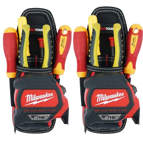 MELOTOUGH Small Tool Pouch with Belt Clip,Small Tool Holder Pouch, Min Work Organizer Tool Holster and Knife Holder