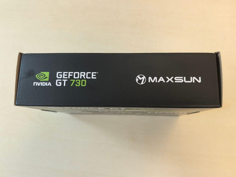 maxsun GeForce GT 730 4GB Video Graphics Card GPU for Computer PC ITX Single Slot PCI Express 4xHDMI, 4K Quad Monitor Multi Screen 4G 4xHDMI