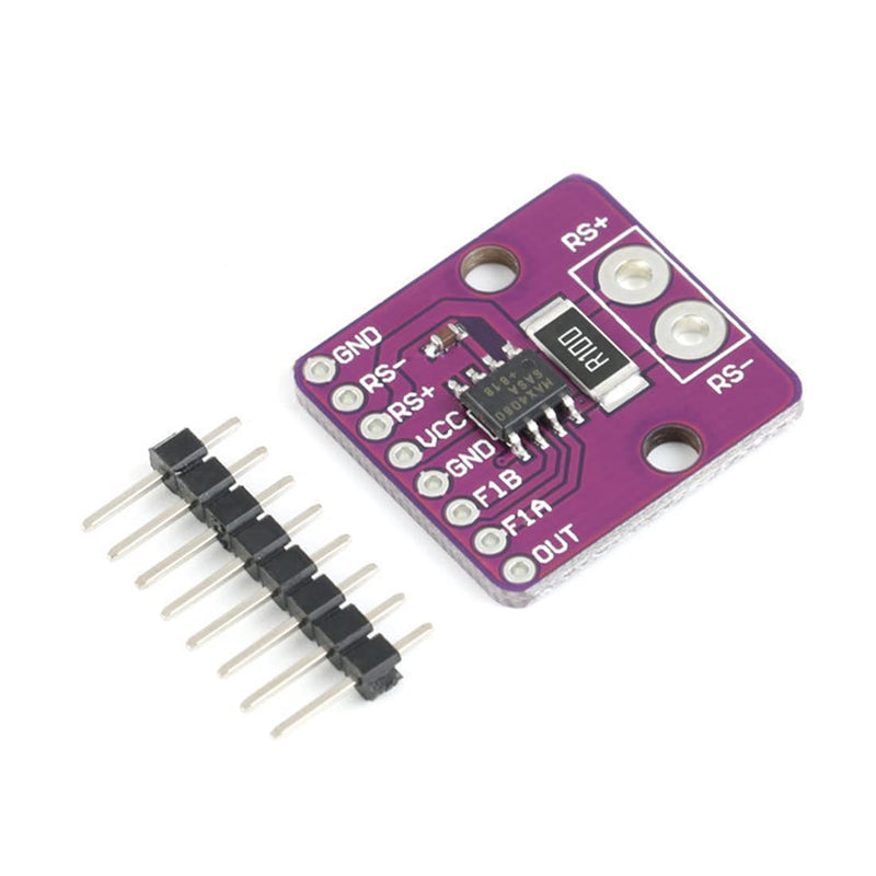 Hailege 2pcs MAX4080SASA Current Sensor Module Current Meter Amplifier High Accuracy Highly Integrated Voltage Current Source