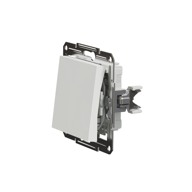 Schneider Electric Asfora EPH0170121D on/off switch 10 AX - 250 V, flush-mounted, plug-in terminals, white