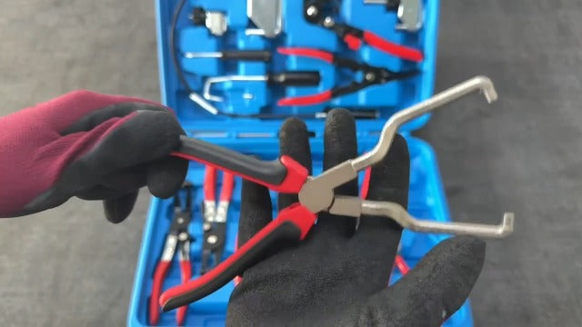 16 Pcs Hose Clamp Pliers Set, Hose Clamp Removal and Installation Tool 16pcs