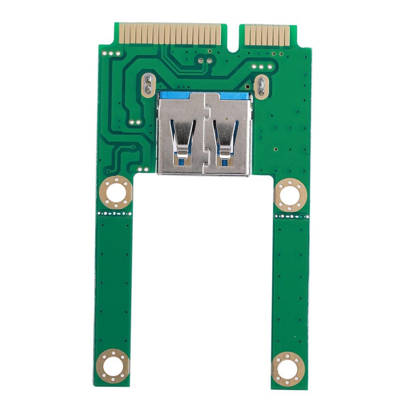 Jectse MSATA to USB Conversion Card, MSATA to USB Adapter Card, Transparent Operating System, for Small USB Device to Enter Laptops Built-in