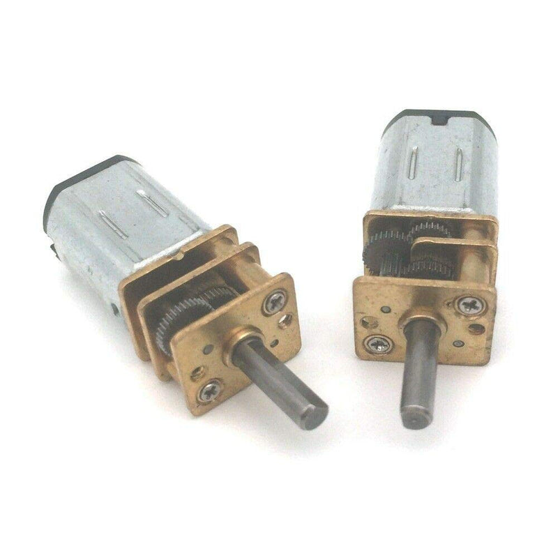 electric motor 12v DC 3V 6V mini motor Miniature DC gear motor low speed motor 15-1000rpm gearbox metal gear motor with gear DC motors 15/30/50/60/100/200/300/1000RPM (DC6V 50RPM) DC6V 50RPM