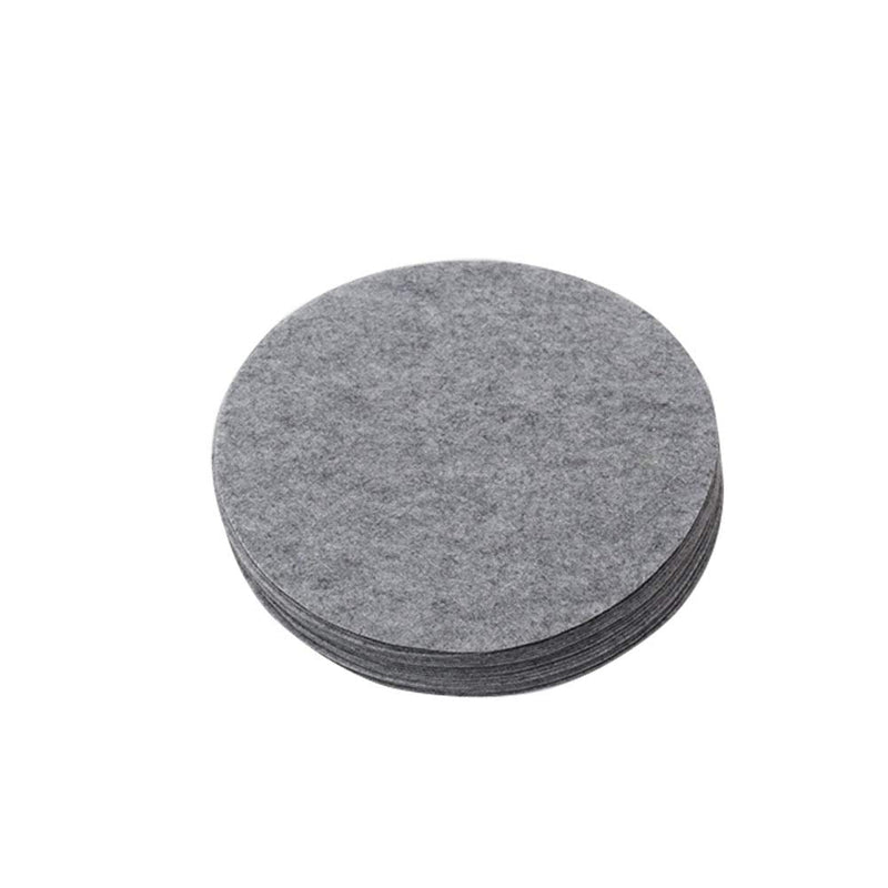 48 Pieces Felt Plate Separator Discs Soft Felt Plate Separators for Chest Protector Kitchen Tableware Storage and Organization