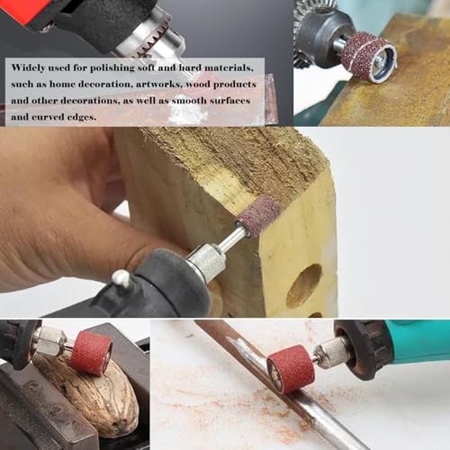 Tnisesm 552Pcs Aluminum Oxide Sanding Drum Set