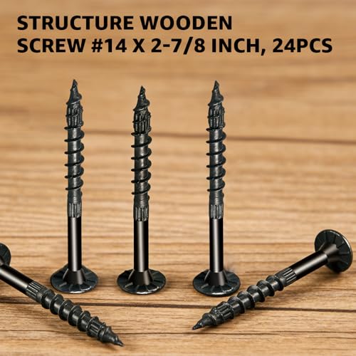 SDWS22312DBB-R50,0.22-Inch x 3.5-Inch Outdoor Accents Structural Wood Screw