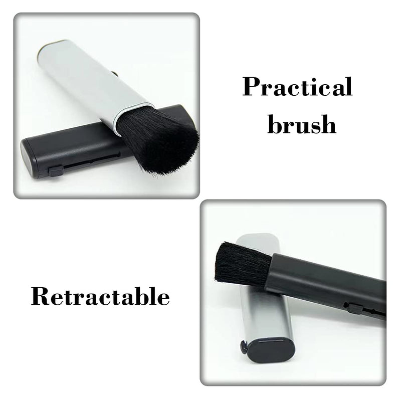 2 Pcs Retractable Keyboard Cleaning Brush Computer Cleaning Tool Dust Cleaning Removal Brush for Computer Keyboard Desktop Table