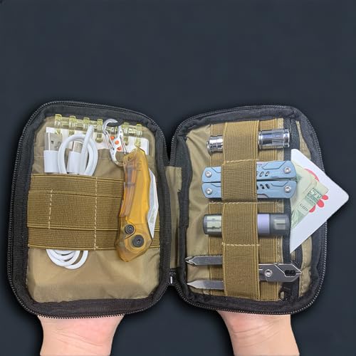 ROARING FIRE Picofire Pro EDC Pouch – Multitool Organizer & Tool Storage fde