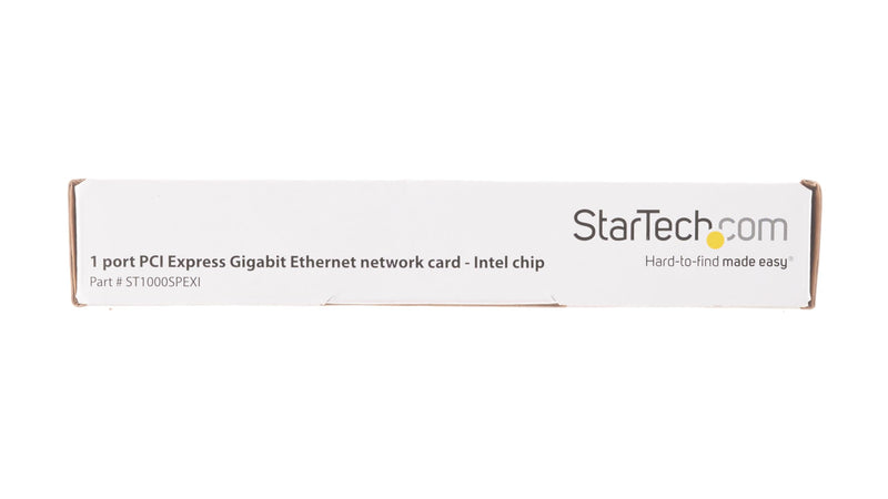StarTech.com 1-Port Gigabit Ethernet Network Card - PCI Express, Intel I210 NIC - Single Port PCIe Network Adapter Card with Intel Chipset (ST1000SPEXI) 1 Port