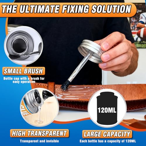 Super Glue with Brush (130ml) - All Purpose Strong Clear Adhesive, Waterproof Superglue Multi-Purpose Glue Gel for Wood, Ceramic, Glass, Leather, Plastic, Rubber, DIY Crafts & Industrial Repairs