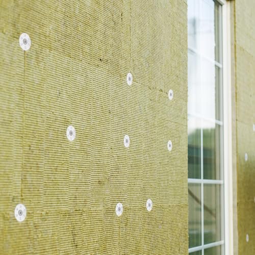 HARFINGTON 500pcs Foam Board Fasteners Washers 1-3/8 Inch Galvanized Steel Wall Washer for Fixing Fastening Installation Foam Board Panels 500
