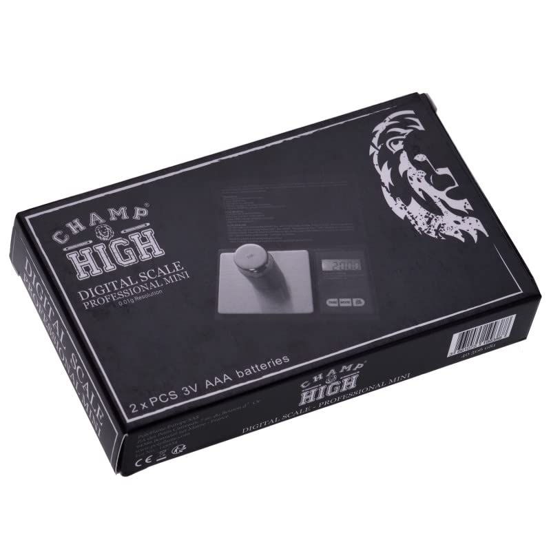 Champ High Pocket Scale, Precision Scales Accurate up to 0.01 g