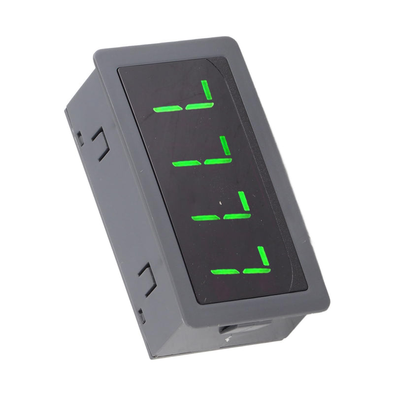 Motor LED Speedometer, DC 8-24V 40mA 10-9999RPM 4 Digital LED Tachometer with Hall Proximity Switch Sensor NPN Green for Industry