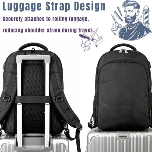 Barber Supplies Bag with USB & Headphone Port