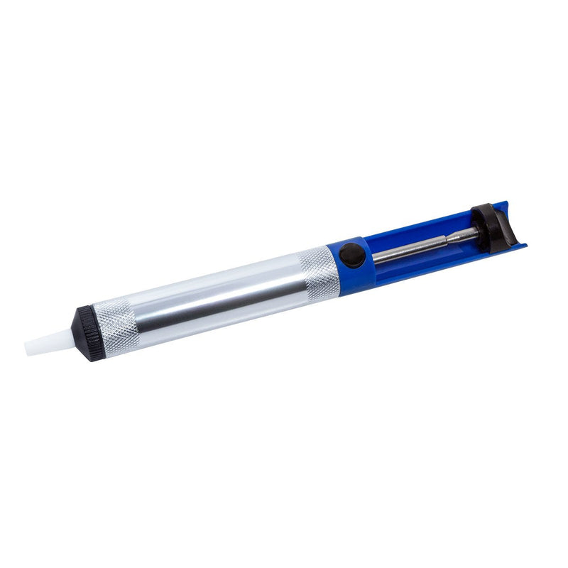 BIGtec desoldering suction pump antistatic desoldering pump pump solder extractor suction solder suction pump desoldering desoldering soldering soldering aid Teflon tip light metal