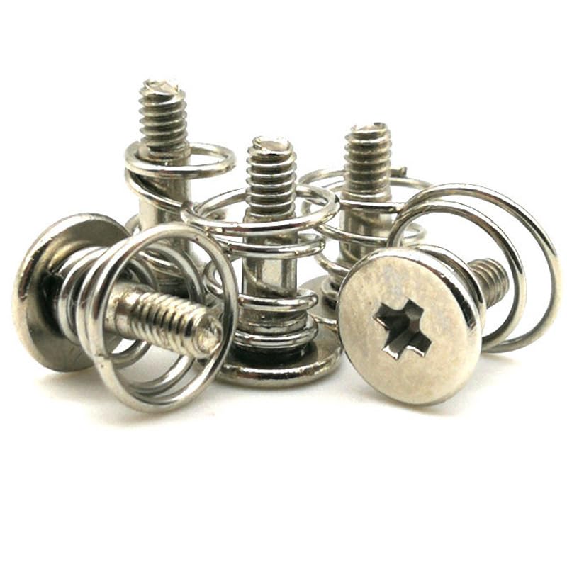 60pcs GPU Graphics Card Back Plate Heatsink Screws Spring Screws Phillips CPU Mainboard Radiator Fixing Bolts M2 M2.5 DIY