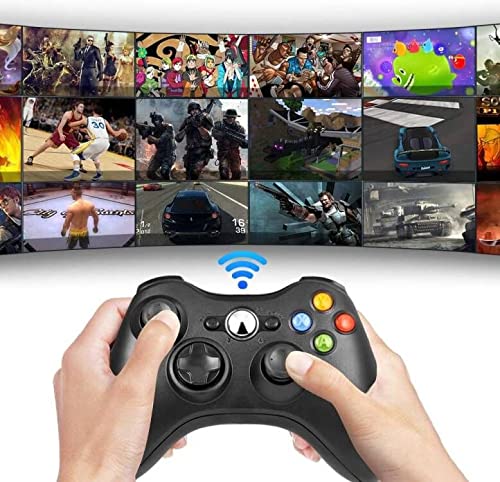 Lyyes Xbox 360 Wireless Controller Gamepad for Microsoft Xbox & Slim 360 PC Windows 7