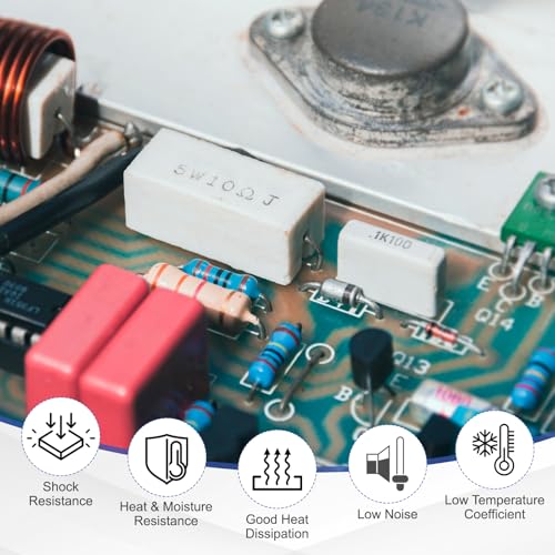 sourcing map 24 Pieces Photoresistor Kit 5mm Light Dependent Resistor (LDR) Light Sensitive Resistor Passive Components for DIY Industrial Experiments, GL5506 4~7KΩ