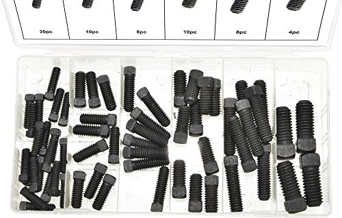 Swordfish 31400-60pc Square Head Set Screw Assortment