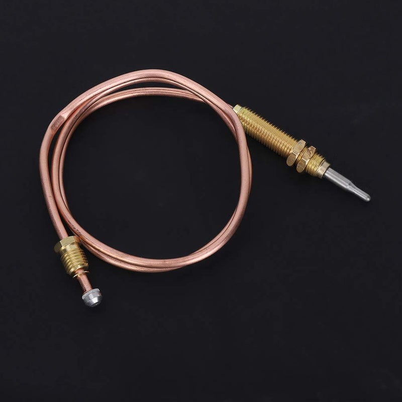 Stable connection thermocouple with practical thread, thermocouple, for braziers for gas heating