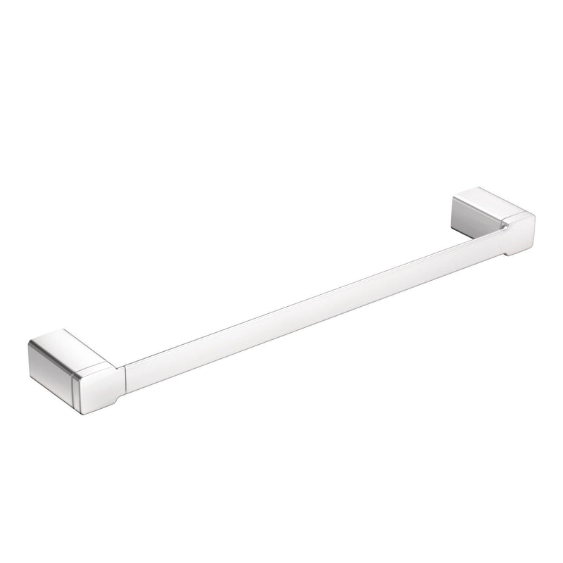 Moen YB8824CH 90 Degree Modern 24-Inch Single Bathroom Single Towel Bar, Chrome