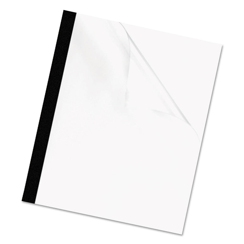 Fellowes 3/4-Inch Binding Covers Thermal, 10-Pack, Black (5256801) Value not found